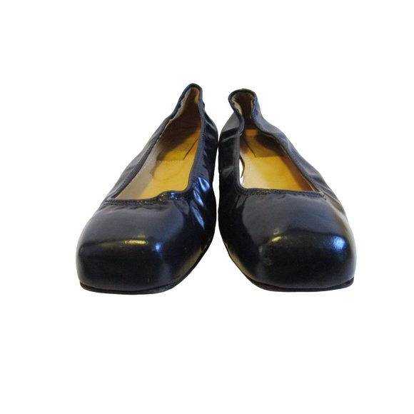 Lanvin Black River 2007 Ballet Flats Patent Leather Slip On Shoes - Picture 4 of 8